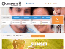 Tablet Screenshot of casabrancanet.com.br
